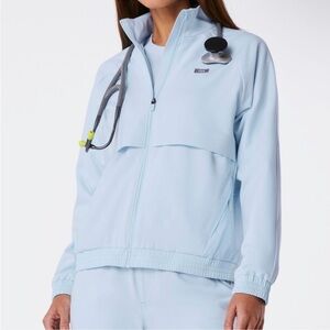 Figs Sydney Scrub Jacket